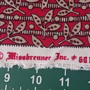 2 Yards Red – Missbrenner, Inc Cotton Fabric